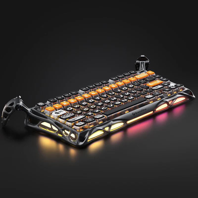 Teclado Mecánico GRAVASTAR Mercury K1 Pro - CyberFlare