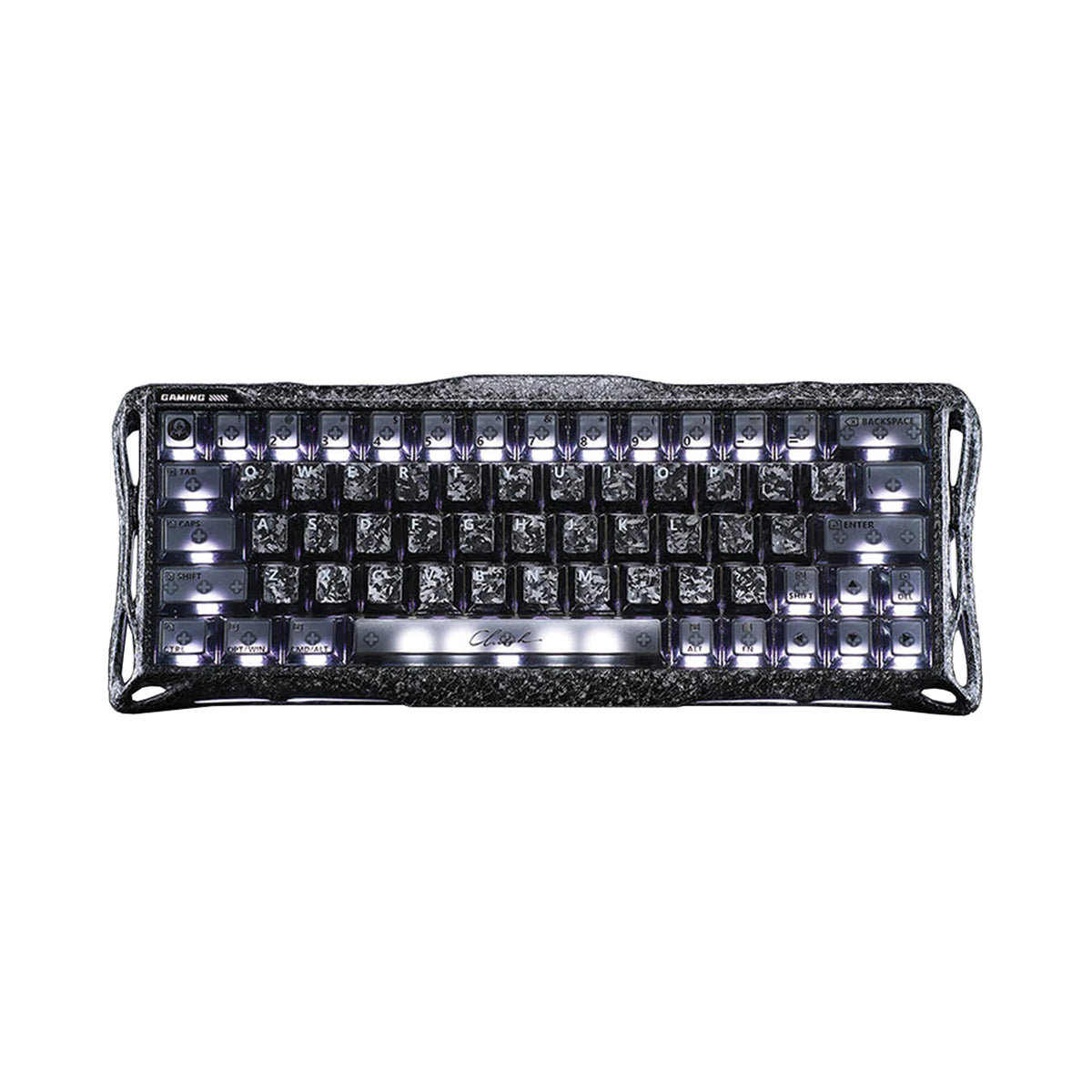 Teclado Magnético GRAVASTAR Mercury V60 Pro Edición Especial Cyber Frost Black