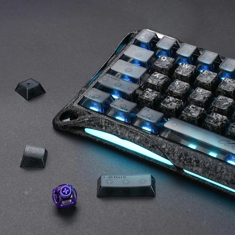 Teclado Magnético GRAVASTAR Mercury V60 Pro Edición Especial Cyber Frost Black