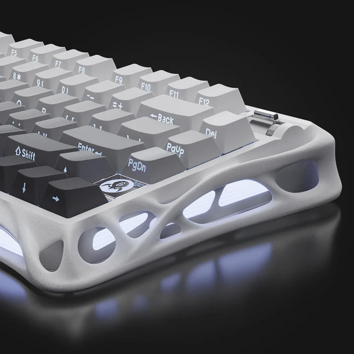 Teclado Mecánico GRAVASTAR Mercury K1 Gradient White