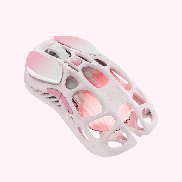 Mouse GRAVASTAR Mercury M1 Pro Edición Especial Sakura Pink