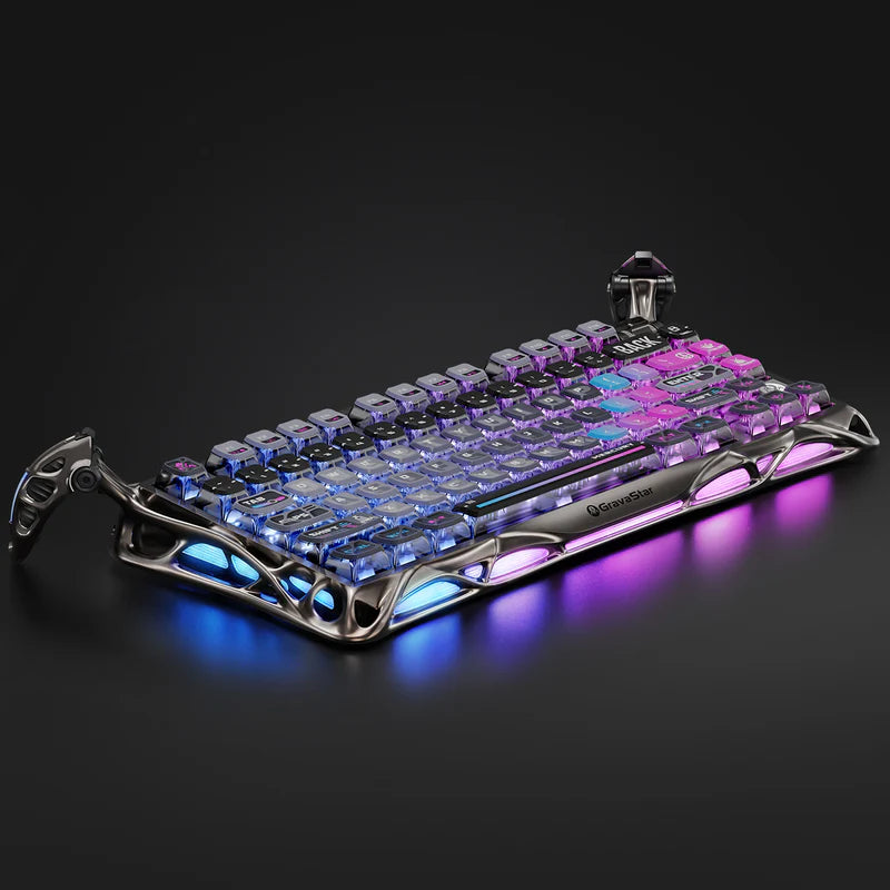 Teclado Mecánico GRAVASTAR Mercury K1 Pro Edición Especial - Cyberpunk