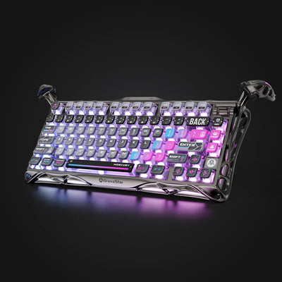 Teclado Mecánico GRAVASTAR Mercury K1 Pro Edición Especial - Cyberpunk