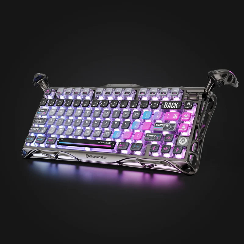 Teclado Mecánico GRAVASTAR Mercury K1 Pro Edición Especial - Cyberpunk