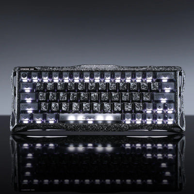 Teclado Magnético GRAVASTAR Mercury V60 Pro Edición Especial Cyber Frost Black
