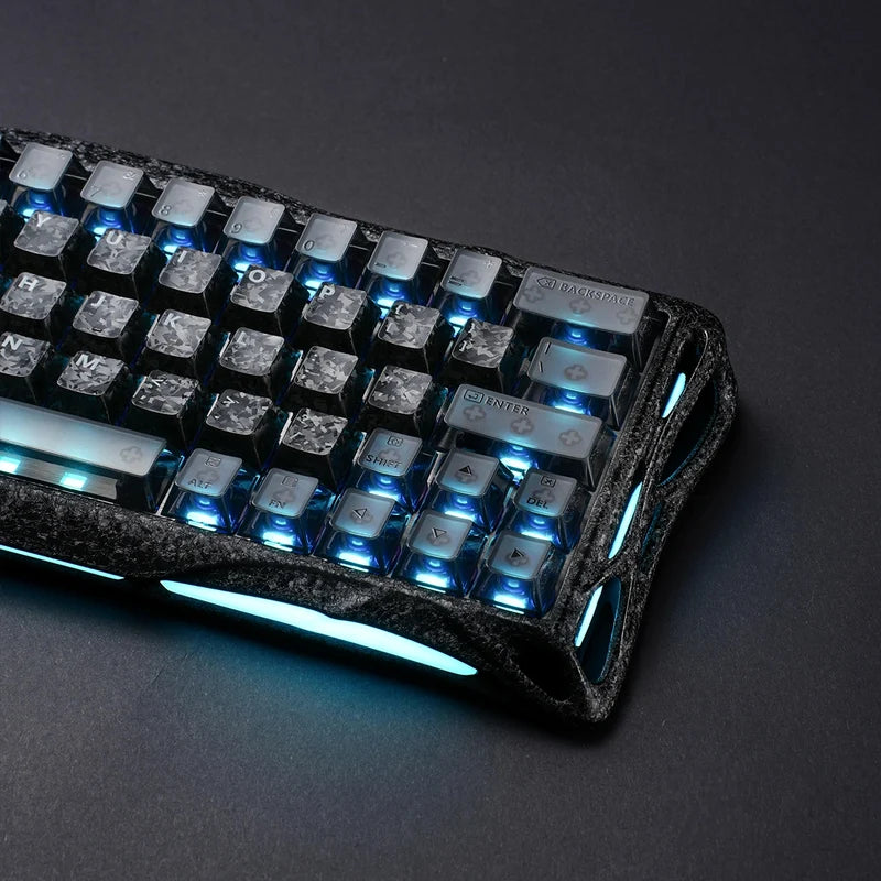 Teclado Magnético GRAVASTAR Mercury V60 Pro Edición Especial Cyber Frost Black