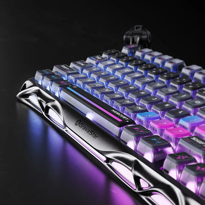 Teclado Mecánico GRAVASTAR Mercury K1 Pro Edición Especial - Cyberpunk