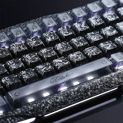 Teclado Magnético GRAVASTAR Mercury V60 Pro Edición Especial Cyber Frost Black