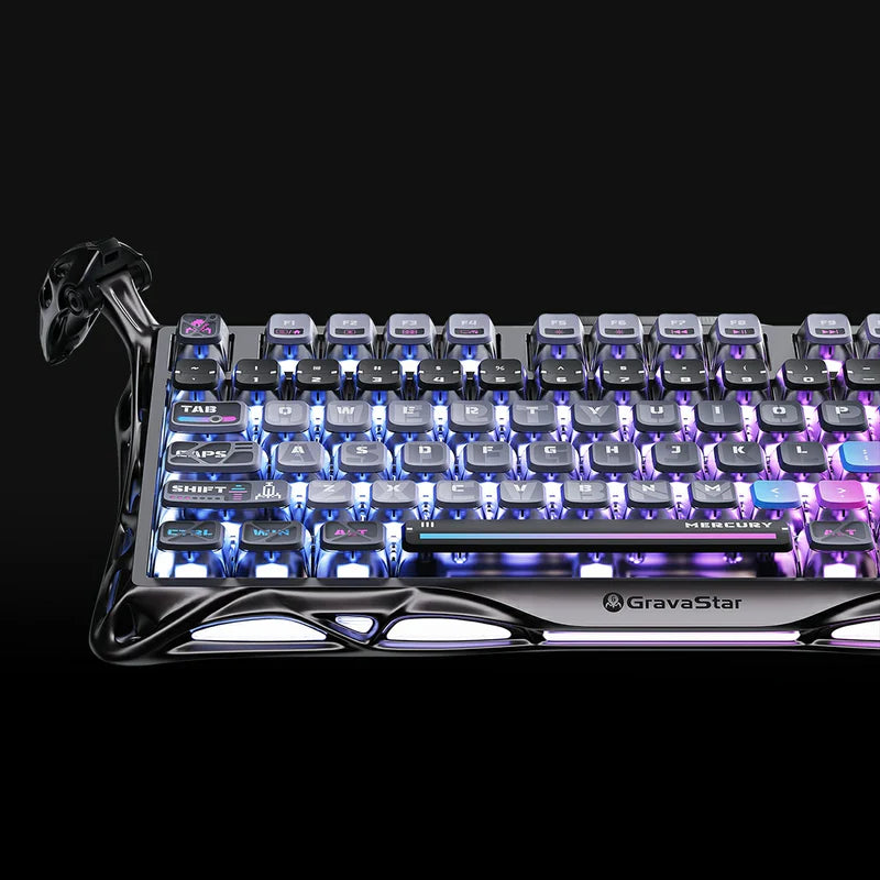 Teclado Mecánico GRAVASTAR Mercury K1 Pro Edición Especial - Cyberpunk