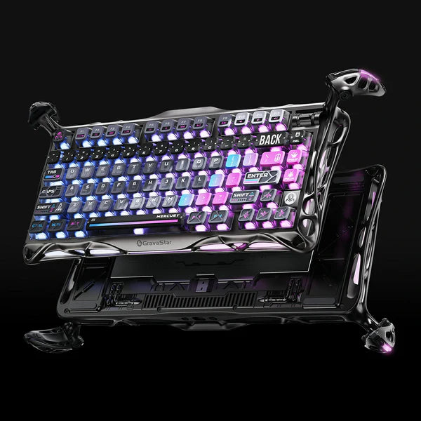 Teclado Mecánico GRAVASTAR Mercury K1 Pro Edición Especial Cyberpunk
