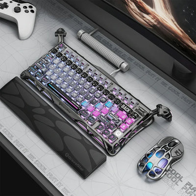 Teclado Mecánico GRAVASTAR Mercury K1 Pro Edición Especial Cyberpunk