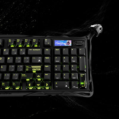 Teclado Mecánico GRAVASTAR Mercury K98 Pro Edición Phantom Black