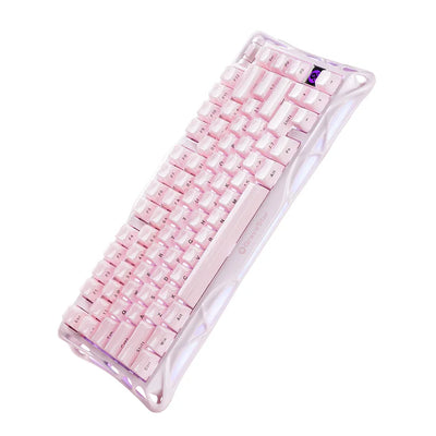 Teclado Mecánico GRAVASTAR Sakura Pink Mercury K1 - Edición Especial