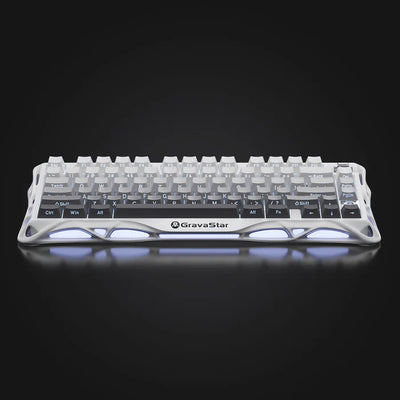 Teclado Mecánico GRAVASTAR Mercury K1 Gradient White