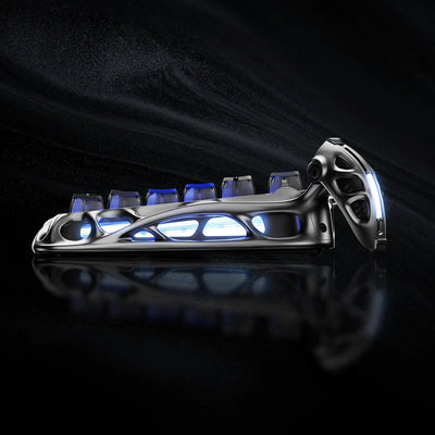 Teclado Mecánico GRAVASTAR Mercury K1 Pro - Interstellar Silver