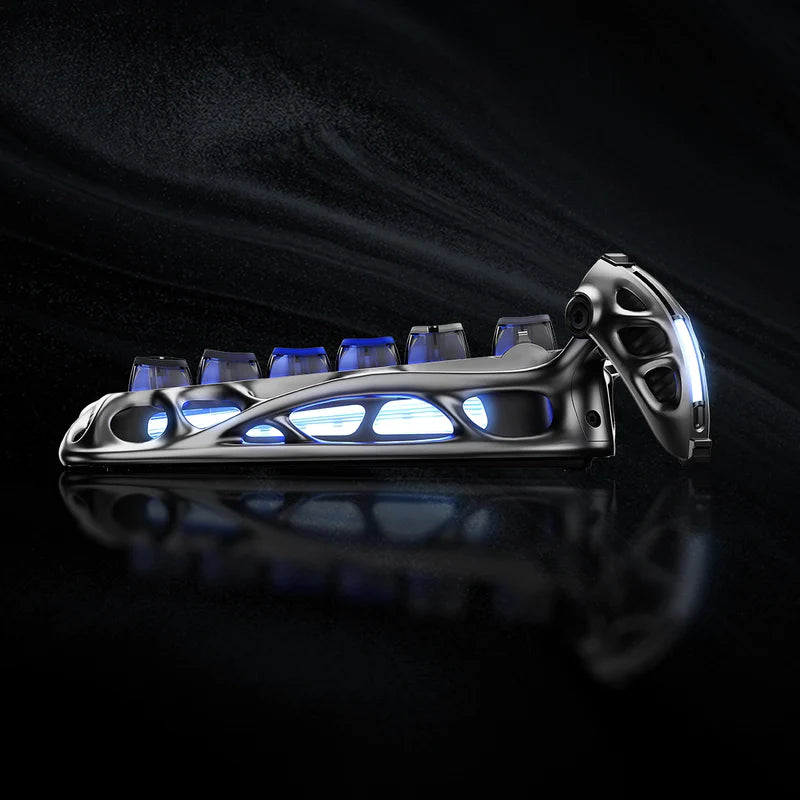 Teclado Mecánico GRAVASTAR Mercury K1 Pro - Interstellar Silver