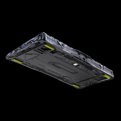 Teclado Mecánico GRAVASTAR Mercury K1 Lite Transparent Black