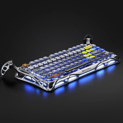 Teclado Mecánico GRAVASTAR Mercury K1 Pro - Interstellar Silver