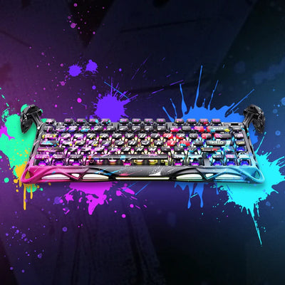 Teclado Magnético GRAVASTAR Mercury V75 Pro Edición Especial Neon Graffiti