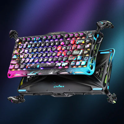 Teclado Magnético GRAVASTAR Mercury V75 Pro Edición Especial Neon Graffiti