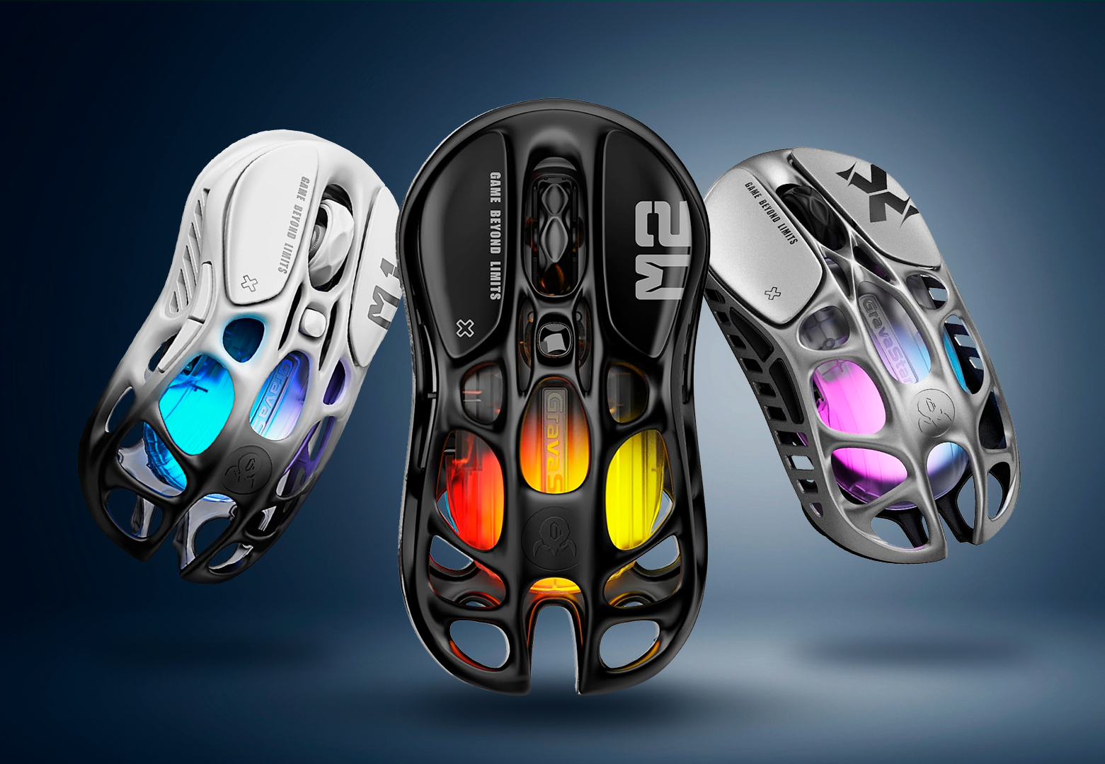 Mouse G5 X Pro Interstellar Silver M1 Pro Gradient Black M2 Stealth Black Blanco Negro Plateado