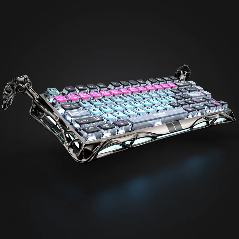 Teclado Magnético GRAVASTAR Mercury V75 Pro Cyberpunk