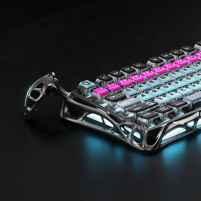 Teclado Magnético GRAVASTAR Mercury V75 Pro Cyberpunk