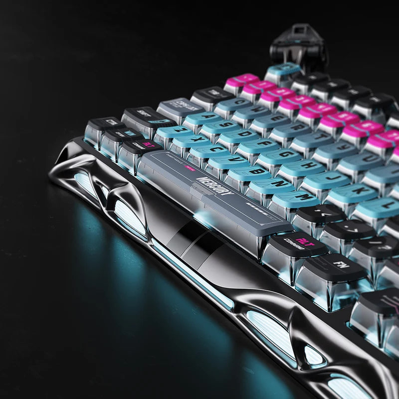 Teclado Magnético GRAVASTAR Mercury V75 Pro Cyberpunk