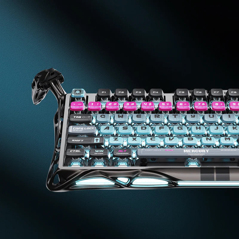 Teclado Magnético GRAVASTAR Mercury V75 Pro Cyberpunk
