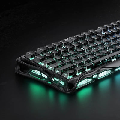 Teclado Magnético Hall Effect GRAVASTAR Mercury V75 Stealth Black