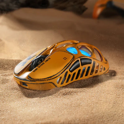 Mouse GRAVASTAR Mercury X & X Pro Edición Especial Battle Worn Yellow