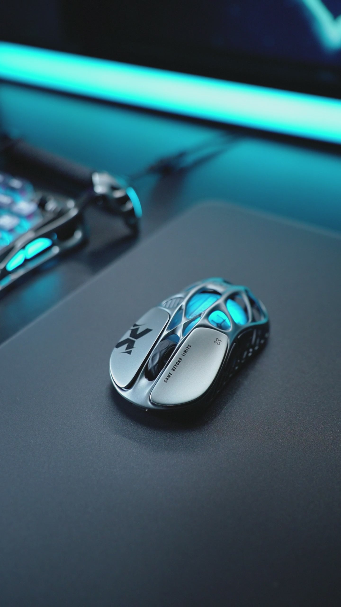 Mouse Gamer Inalámbrico GRAVASTAR Mercury X Pro 8KHz